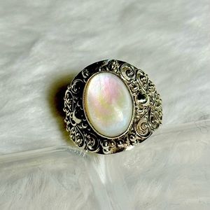 SARDA Mother of Pearl Sterling Ring